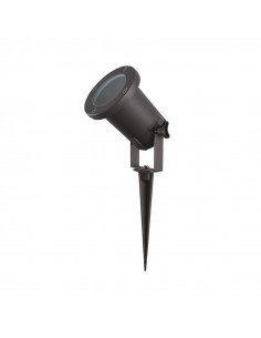 Projecteur Piquet (sans ampoule) 230V GU10 Noir IP65 Nenuphar MIIDEX VISION-EL 70284
