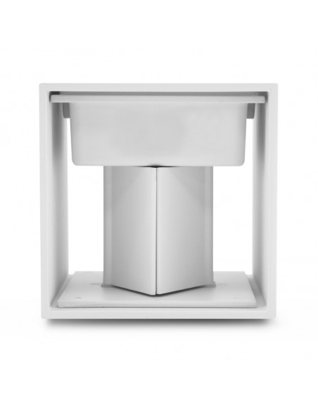 GAMAY APPLIQUE ANGLE AJUS 7W 3000K BLC IP54 MIIDEX VISION-EL 70372