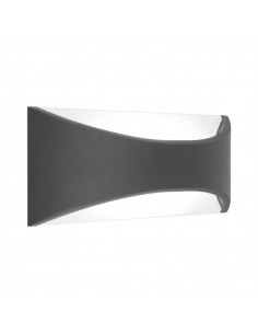 Applique Murale LED 12 Watt 230V 3000K Anthracite IP65 MERLOT IP65 MIIDEX VISION-EL 70421