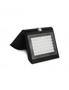 Applique Murale SUNNY VIGNE Led Solaire 4W 4000K Noir avec Détecteur infrarouge IP65 MIIDEX 70475 2
