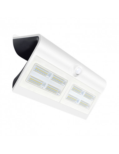SUNNY VIGNE APPLIQUE SOLAIRE 6,8W 4000K BLC IP65 + DETECT IR MIIDEX VISION-EL 70476