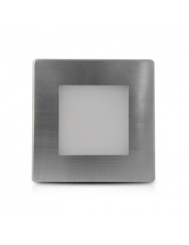 Spot LED Encastrable STROMBO Sol Balise Carré 1.5W 4000K IP65 MIIDEX 70740