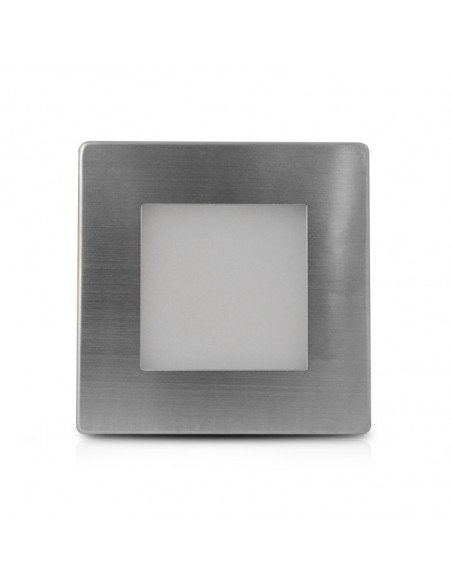 Spot LED Encastrable STROMBO Sol Balise Carré 1.5W 4000K IP65 MIIDEX 70740