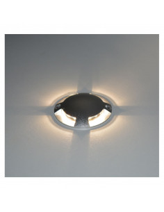 Spot LED Balise Rond 4 diffuseurs Blanc 1W 4000K STROMBO IP67 MIIDEX VISION-EL 70780 2