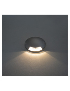 Spot LED Balise Rond 1 diffuseur Strombo 1 Watt 4000K IP67 MIIDEX VISION-EL 70783 2