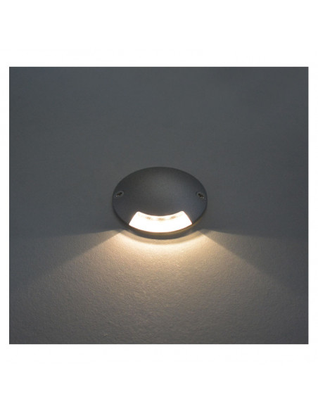 Spot LED Balise Rond 1 diffuseur Strombo 1 Watt 4000K IP67 MIIDEX VISION-EL 70783