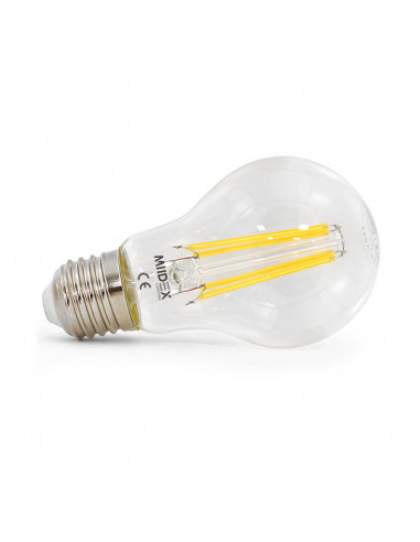 LED FIL COB BULB E27 6W 2700K CLR BOITE MIIDEX VISION-EL 71391