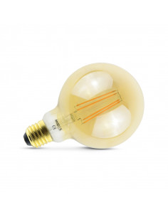 LED FIL COB GLOBE G95 E27 8W 2700K GOLDEN BOITE MIIDEX VISION-EL 7151