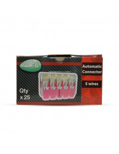 CONNECT RAPIDE 5 FILS BOITE PACK DE 25 MIIDEX VISION-EL 7202 2