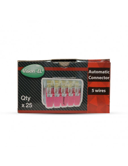 CONNECT RAPIDE 5 FILS BOITE PACK DE 25 MIIDEX VISION-EL 7202