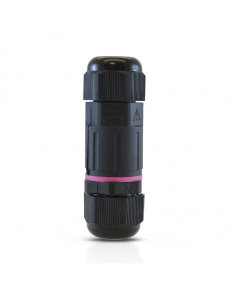 Connecteur Étanche IP68 250V Noir 3 Fils MIIDEX VISION-EL 7210