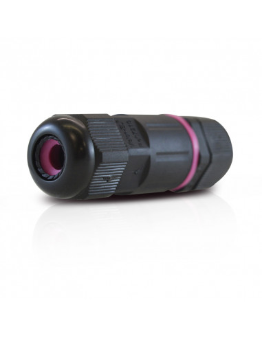 Connecteur Étanche IP68 250V Noir 3 Fils MIIDEX VISION-EL 7210