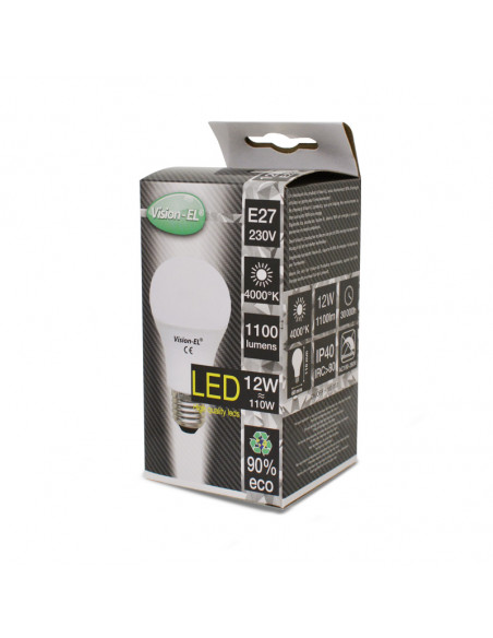 Ampoule Led E27 Bulbe 13 Watts 4000K 180° MIIDEX VISION-EL 100607