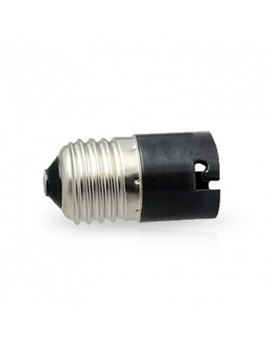 ADAPTATEUR BASE CULOT E27 VERS B22 MIIDEX VISION-EL 73982