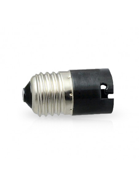 ADAPTATEUR BASE CULOT E27 VERS B22 MIIDEX VISION-EL 73982