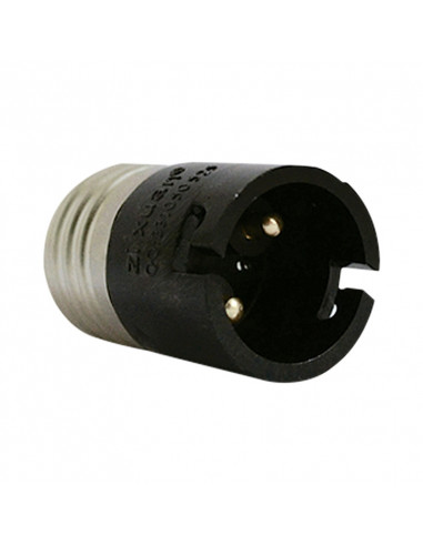 ADAPTATEUR BASE CULOT E27 VERS B22 MIIDEX VISION-EL 73982