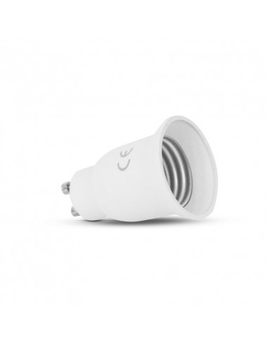 ADAPTATEUR BASE CULOT GU10 VERS E27 MIIDEX VISION-EL 73985
