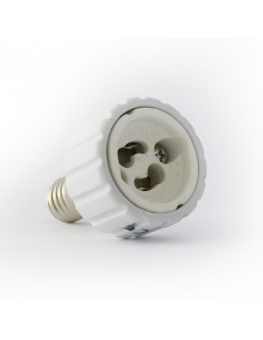 ADAPTATEUR BASE CULOT E14 VERS GU10 MIIDEX VISION-EL 73988