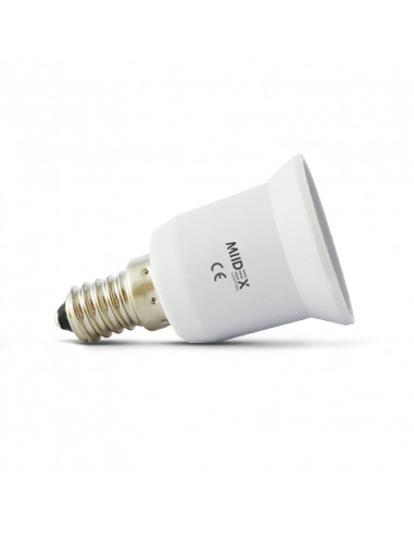 Adaptateur de culot E14 vers E27 MIIDEX 73989