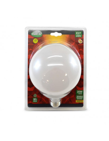 Ampoule Led E27 Bulbe G120 20 Watt 3000K 200° MIIDEX VISION-EL 100593