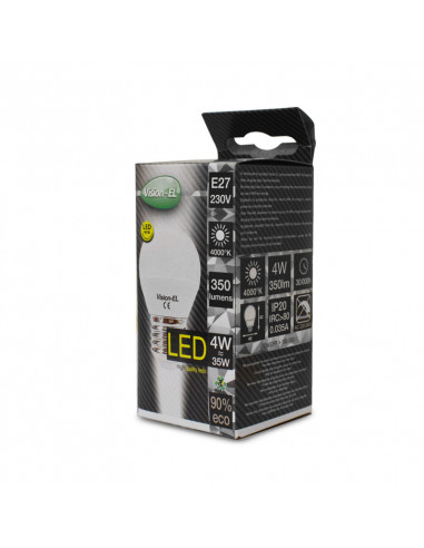 LED 4W G45 BULB E27 4000K DEPOLI BOITE MIIDEX VISION-EL 7467