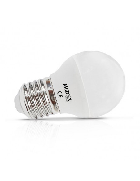 LED 6W G45 BULB E27 4000K BOITE MIIDEX VISION-EL 74871