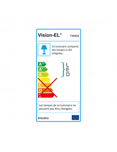 BOBINE 5050 50M 8W/M 4000K IP65 + ALIM MIIDEX VISION-EL 749828 2