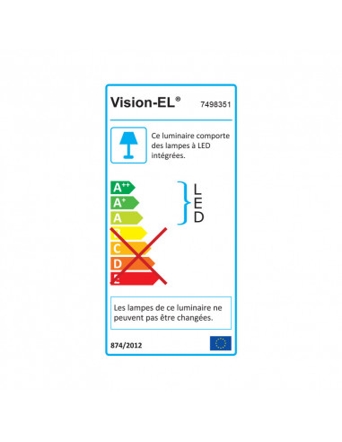 BOBINE LED 5050 3M 8W/M IP65 RGB + ALIM MIIDEX VISION-EL 7498351