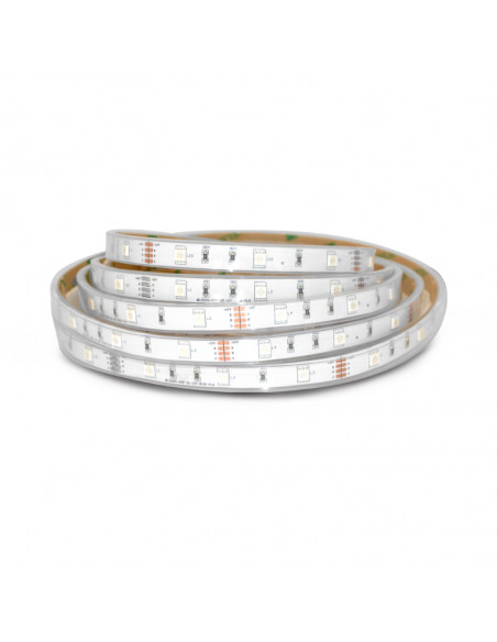 BANDEAU COULEURS 5M 30LED ET 7,2W/M IP67 12V SILICON MIIDEX VISION-EL 75033