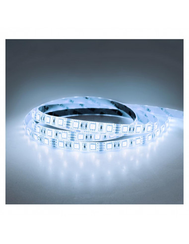 BANDEAU BLC 6700K 5M 60LED 14.4W/ M IP65 24V PU MIIDEX VISION-EL 7516201