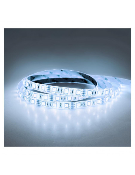 BANDEAU BLC 6700K 5M 60LED 14.4W/ M IP65 24V PU MIIDEX VISION-EL 7516201