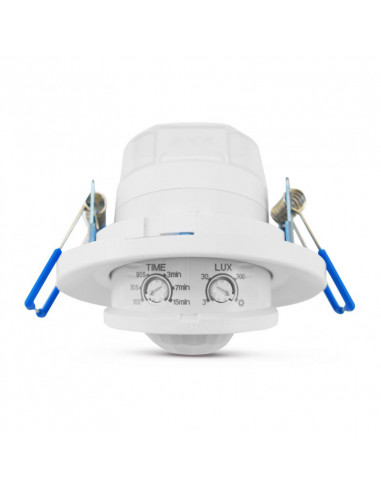 DETECTEUR DE MOUVEMENT IR 400W ENCASTRABLE 360° 5ANS MIIDEX VISION-EL 75493