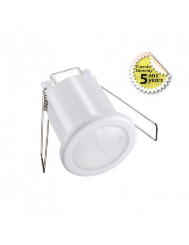 DETECTEUR DE MOUVEMENT IR BBC 400W ENCASTRABLE 360° IP54 5ANS MIIDEX VISION-EL 754931