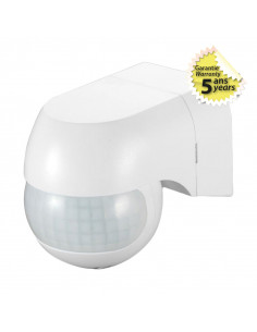 Détecteur de mouvement Infra Rouge 400 Watts Saillie 180° IP44 MIIDEX VISION-EL 75498
