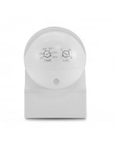Détecteur de mouvement Infra Rouge 400 Watts Saillie 180° IP44 MIIDEX VISION-EL 75498 2