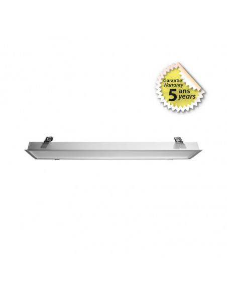 LINEO ENCASTRE LINEAIRE 600MM 24W 4000K GS ENCASTRABLE 5ANS MIIDEX VISION-EL 75755