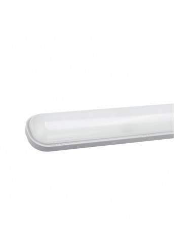 VOLGA ETANCHE LED INT 1198 X 70MM 36W 3000K IP65 IK09 TRA (X6) MIIDEX VISION-EL 75866