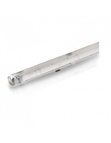 MEKONG ETANCHE TUBE LED 1200 X 1 PHASE NEUTRE MEME COTE (X10) MIIDEX VISION-EL 759001