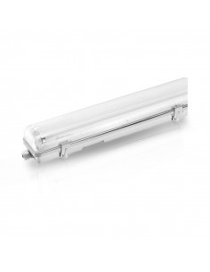 Luminaire Étanche sans ballast NIL pour 2 Tube T8 de 1200 mm 36w max MIIDEX 75920