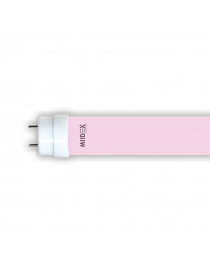 TUBE LED T8 1200MM 18W 180-265V PINK (X10) MIIDEX VISION-EL 75962 2