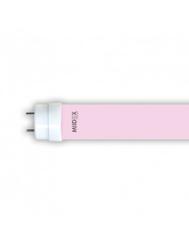 TUBE LED T8 1200MM 18W 180-265V PINK (X10) MIIDEX VISION-EL 75962