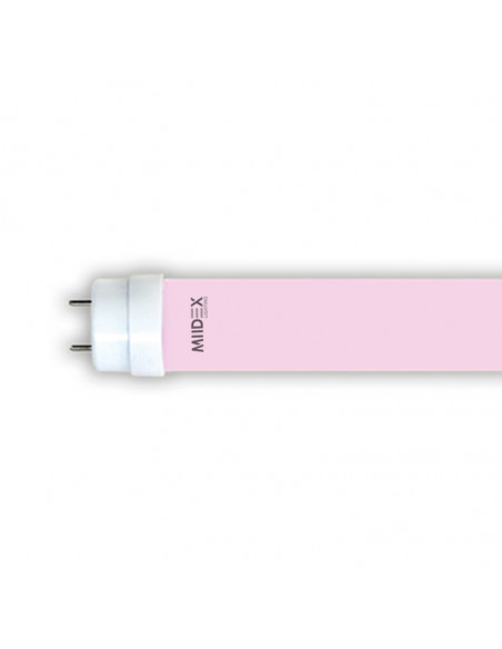 TUBE LED T8 1200MM 18W 180-265V PINK (X10) MIIDEX VISION-EL 75962