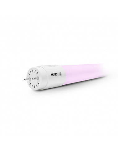 TUBE LED T8 1200MM 18W 85-265V PINK L/N MEME COTE (X10) MIIDEX VISION-EL 759620