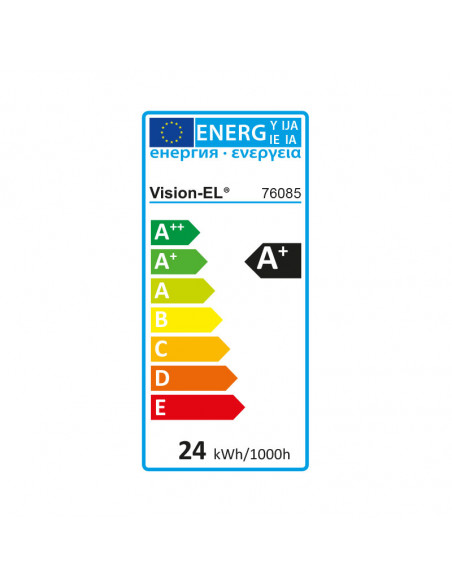 TUBE LED T8 1500MM 24W 4000K 230V LN 5ANS (X10) MIIDEX VISION-EL 76085