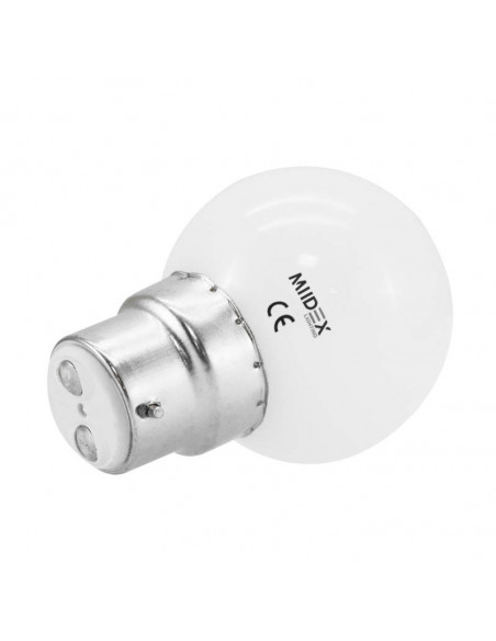 LED 1W BULB B22 RGB DEPOLI BOITE MIIDEX VISION-EL 76152