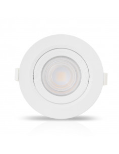 Spot CARAT Led SMD Orientable 18W 4000K Diamètre 145mm Blanc MIIDEX 763623 2