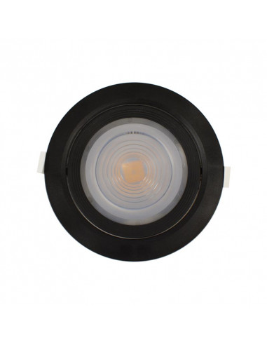 CARAT SPOT DIAM 120MM NOIR 18W 4000K MIIDEX VISION-EL 7636230