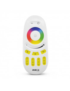 TELECOMMANDE 20M RF GAMME 4 ZONES RGB + W MIIDEX VISION-EL 7649