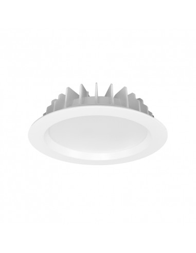 ORION DOWNLIGHT DIAM 195MM MULTI-PUIS 25/30W CCT IP54 BLC AJUST 5ANS MIIDEX VISION-EL 765132