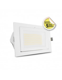 STELLA SPOT ENCASTRABLE ORIENT 240 X 145MM 40W CCT + PUISS AJUST 5ANS MIIDEX VISION-EL 76913
